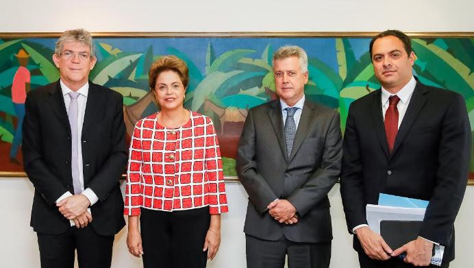 Dilma e governadores do PSB